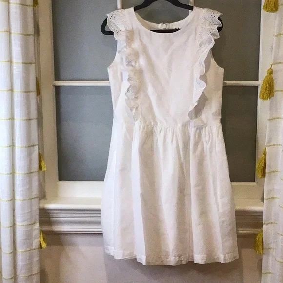 GAP White Girls Sun Dress, size M.